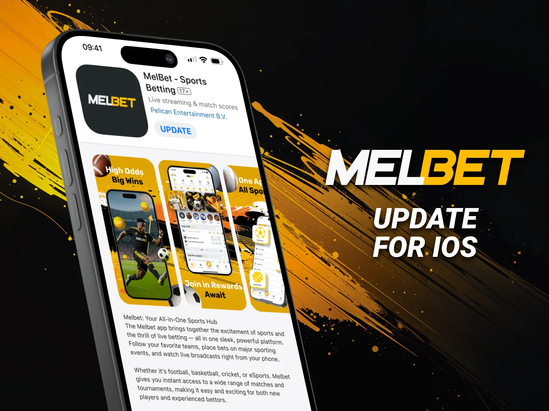 The Melbet iOS application offers a new version for India’s users.