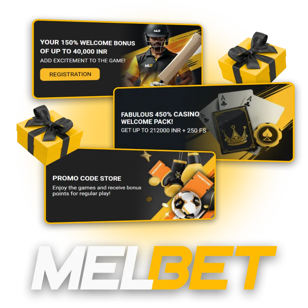 Melbet India rewards new players with a generous first deposit bonus.