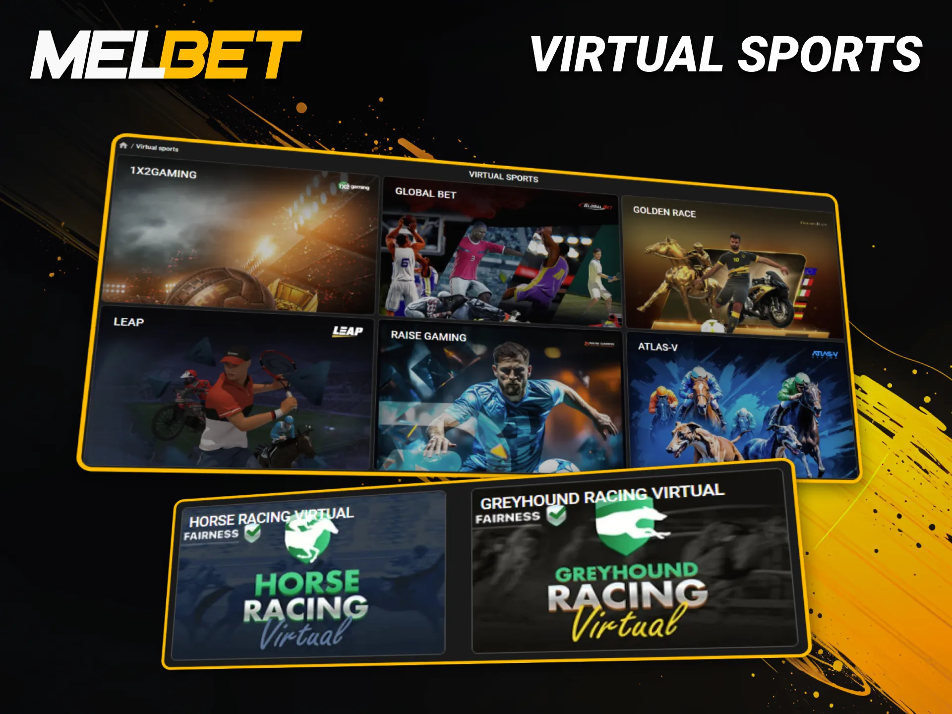 Virtual games on Melbet attract many players from India.