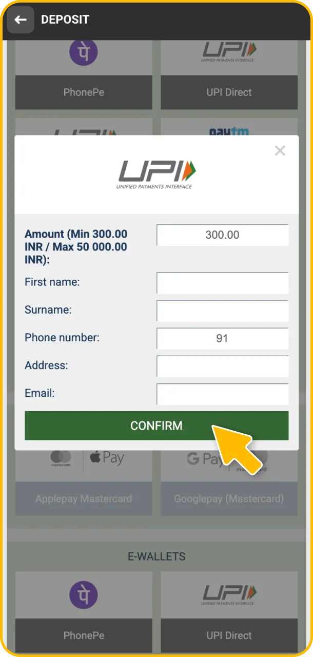 Make a deposit now and place your sports bets on cricket with Melbet.